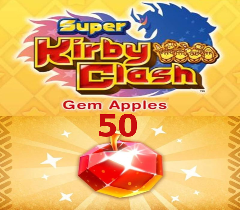 50 Gem Apples for Super Kirby Clash EU DLC Nintendo Switch CD Key