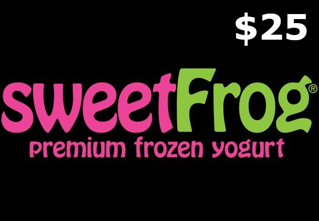 SweetFrog Frozen Yogurt $25 Gift Card US