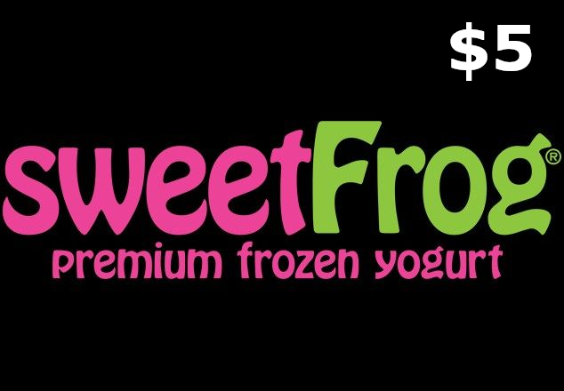 SweetFrog Frozen Yogurt $5 Gift Card US