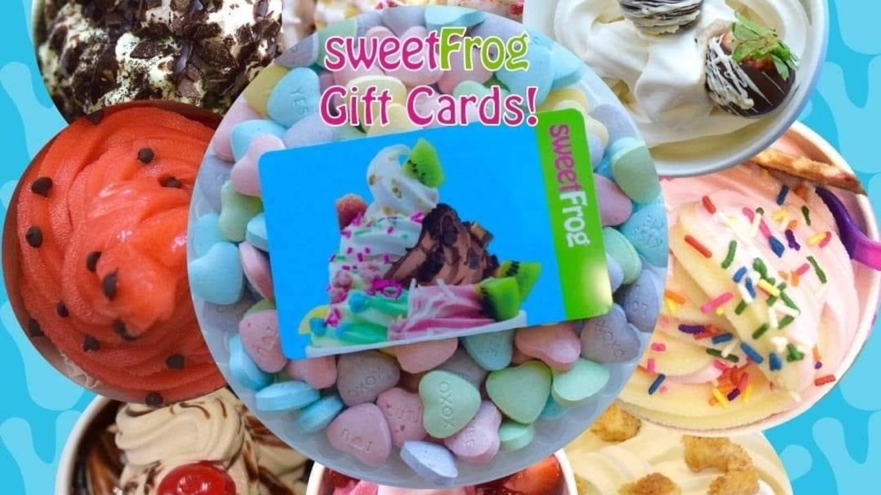 SweetFrog Frozen Yogurt $10 Gift Card US