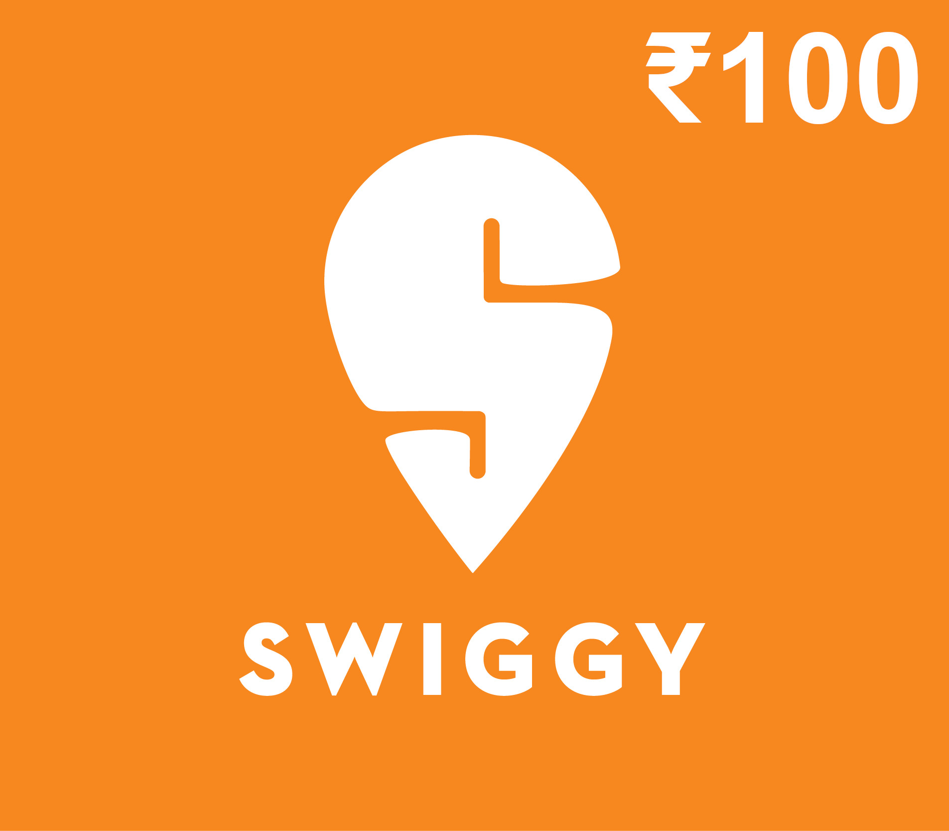 

Swiggy ₹100 Gift Card IN