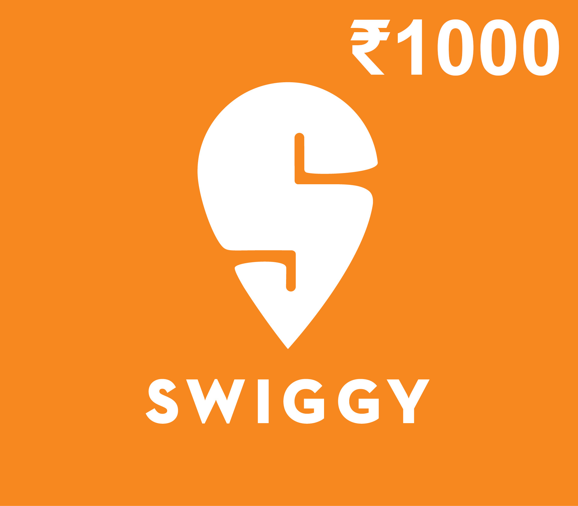 

Swiggy ₹1000 Gift Card IN