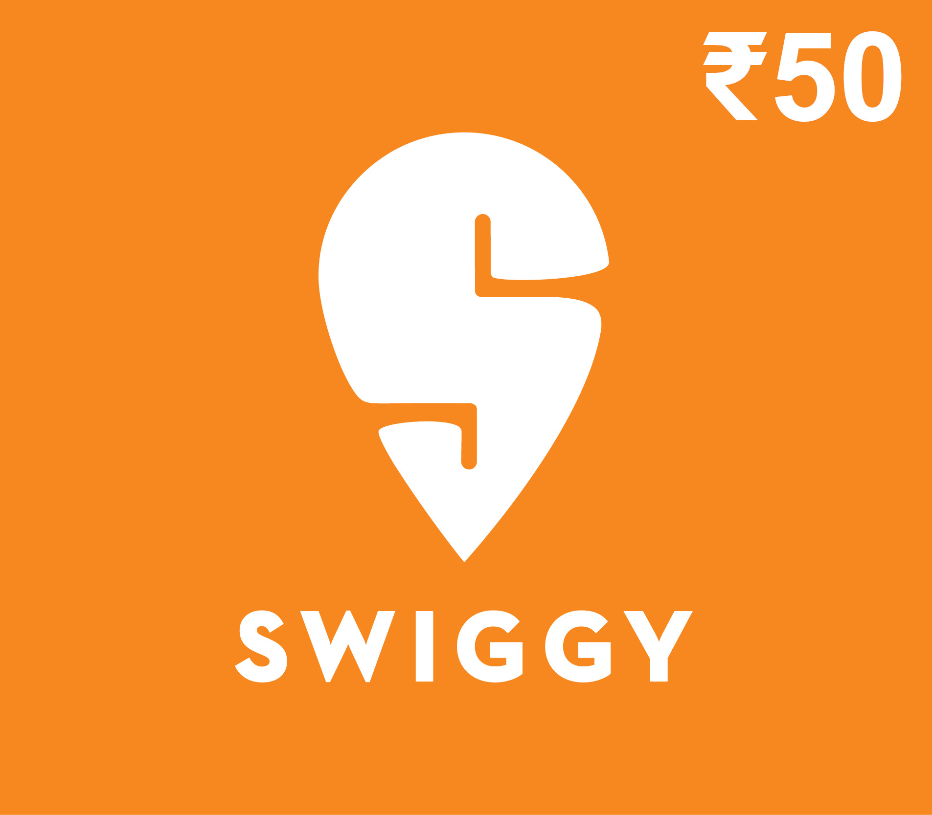 

Swiggy ₹50 Gift Card IN