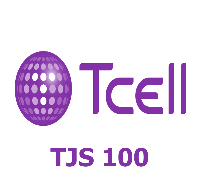 TCell 100 TJS Mobile Top-up TJ