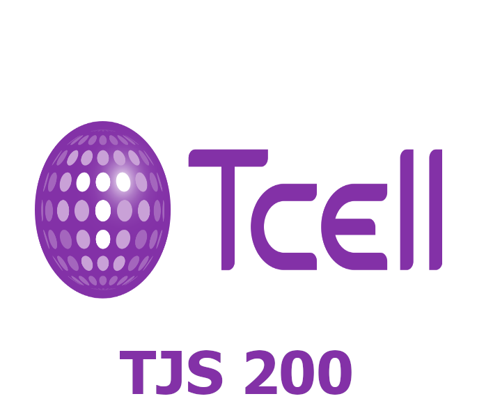 

TCell 200 TJS Mobile Top-up TJ