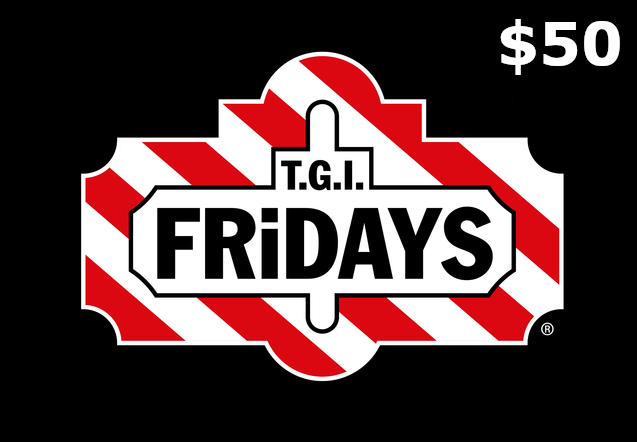 T.G.I. Fridays $50 Gift Card US