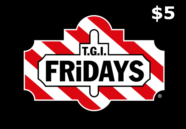 T.G.I. Fridays $5 Gift Card US