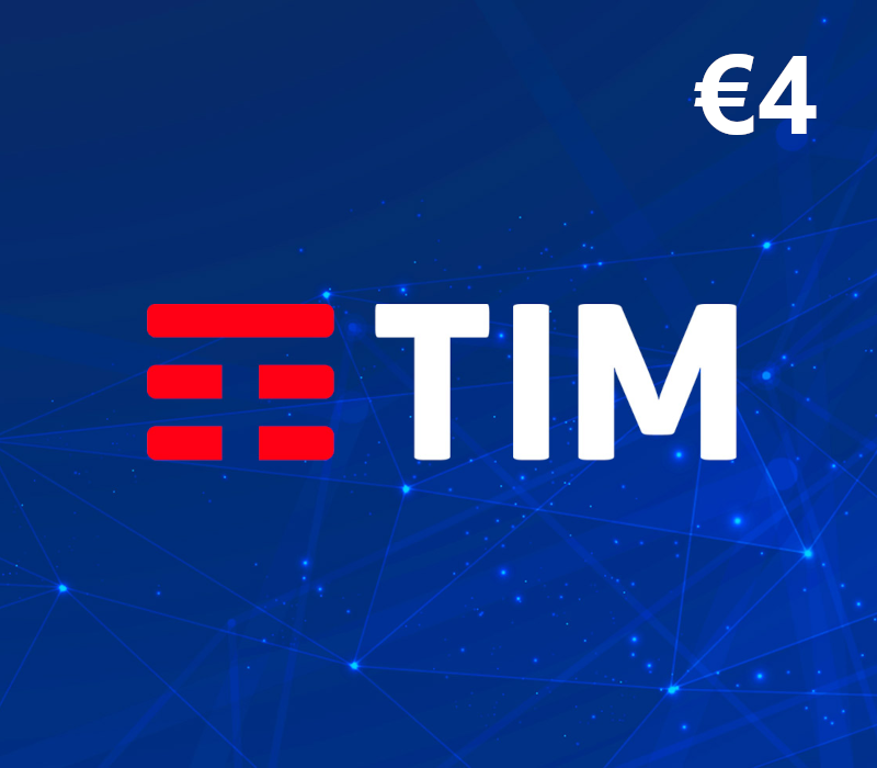 

TIM €4 Mobile top-up IT