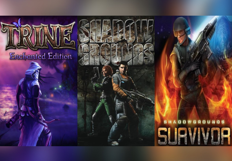 Trine Enchanted Edition + Shadowgrounds + Shadowgrounds Survivor Steam Gift