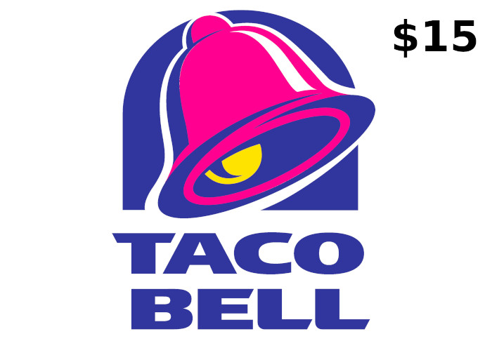 Taco Bell $15 Gift Card US