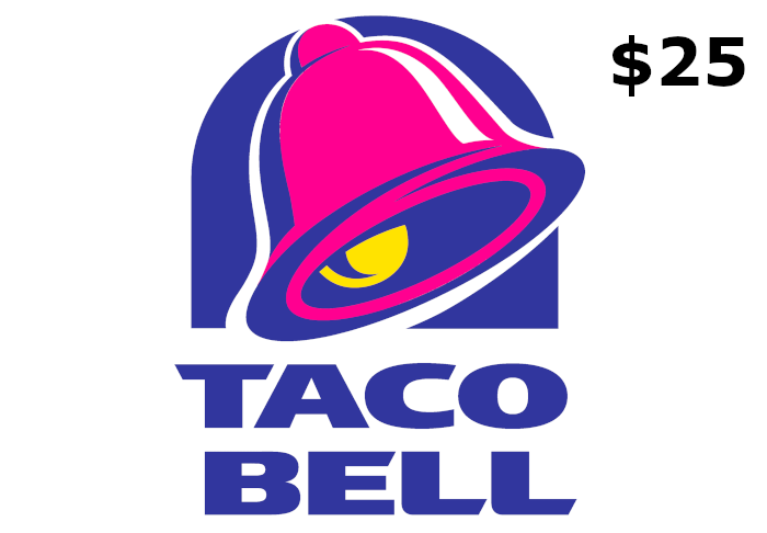 Taco Bell $25 Gift Card US