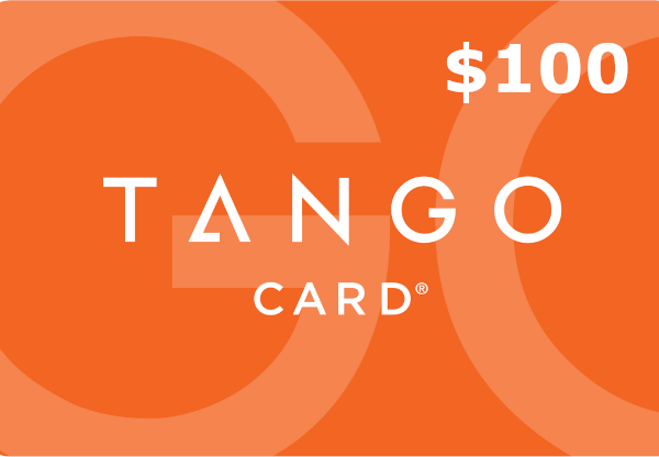 Tango $100 Gift Card
