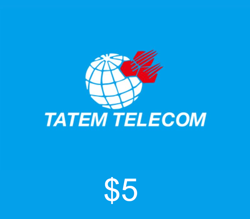 

Tatem $5 Mobile Top-up CG