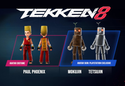TEKKEN 8 - Pre-order Bonus: Paul Pheonix Set + Mokujin & Tetsujin Skins DLC EU PS5 CD Key