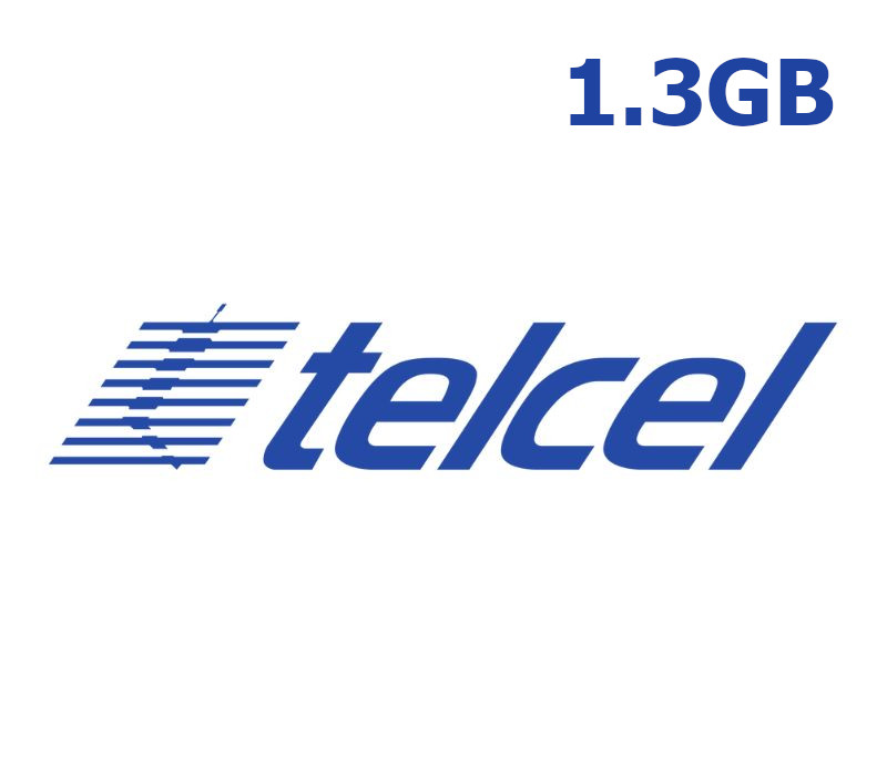 

Telcel 1.3GB Data Mobile Top-up MX