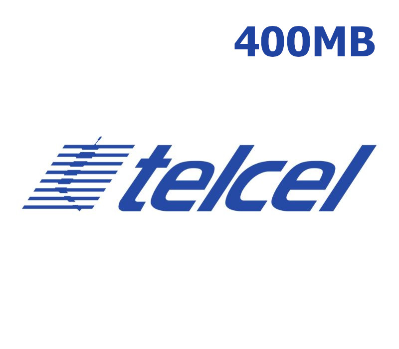 

Telcel 400MB Data Mobile Top-up MX