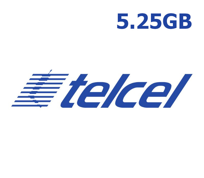 Telcel 5.25GB Data Mobile Top-up MX