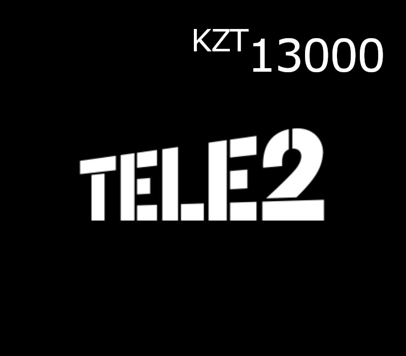 Tele2 13000 KZT Mobile Top-up KZ