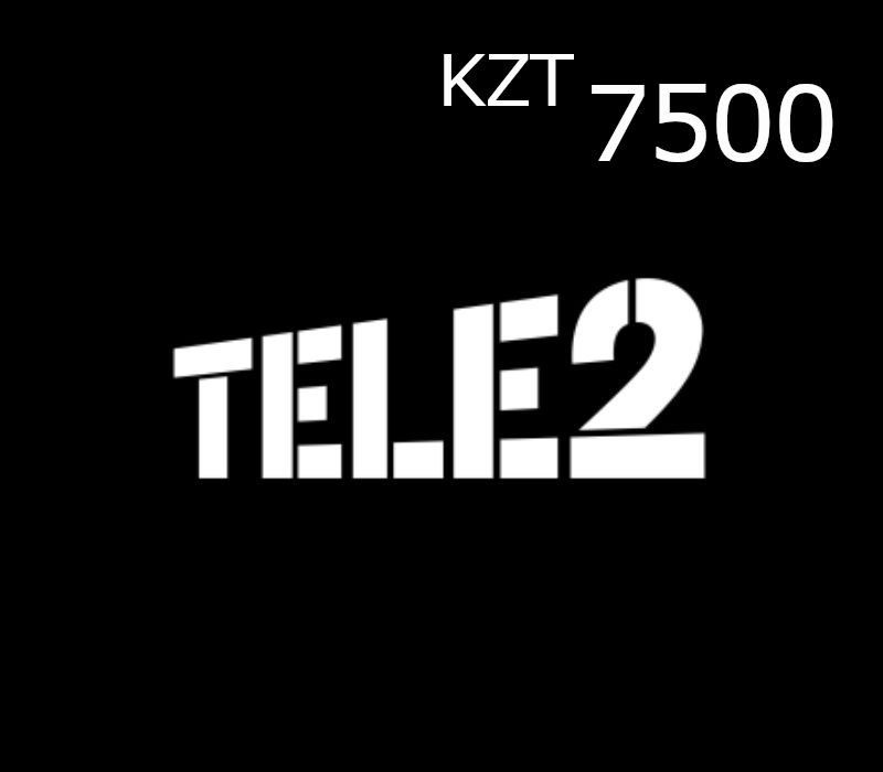 

Tele2 7500 KZT Mobile Top-up KZ