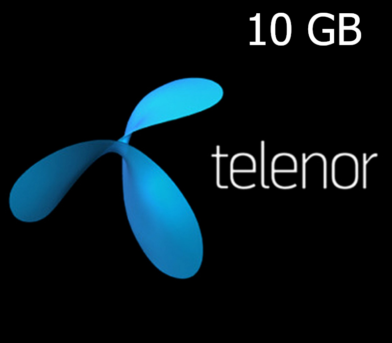 

Telenor 10 GB Data Mobile Top-up PK