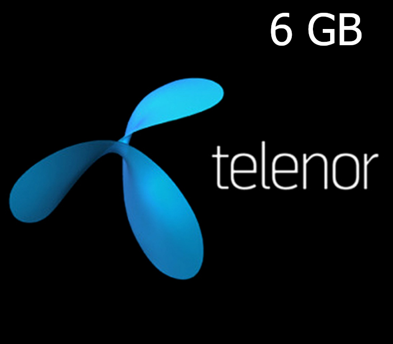 

Telenor 6 GB Data Mobile Top-up PK