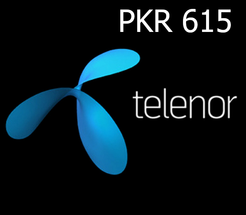 

Telenor 615 PKR Mobile Top-up PK