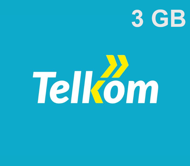 

Telkom 3 GB Data Mobile Top-up ZA