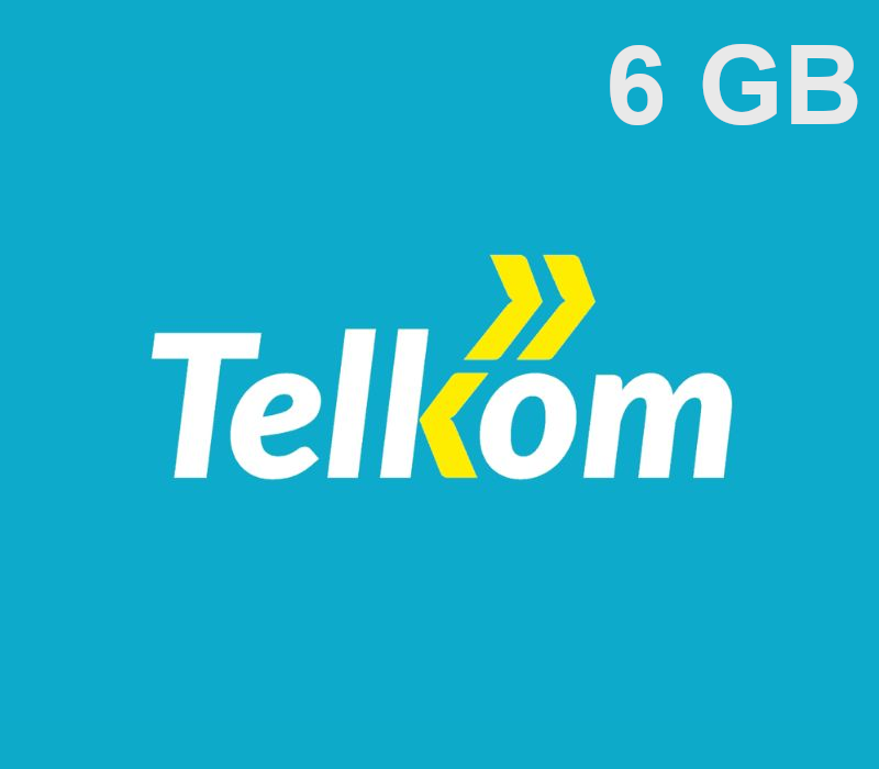 

Telkom 6 GB Data Mobile Top-up ZA