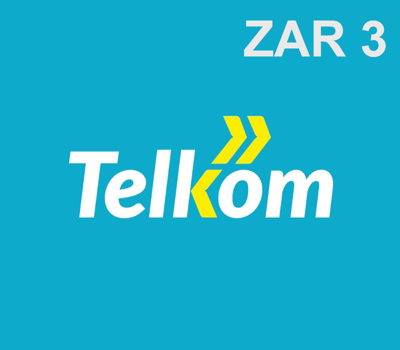 Telkom 3 ZAR Mobile Top-up ZA