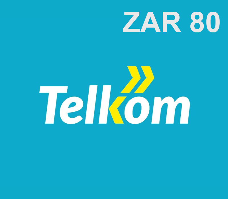 Telkom 80 ZAR Mobile Top-up ZA