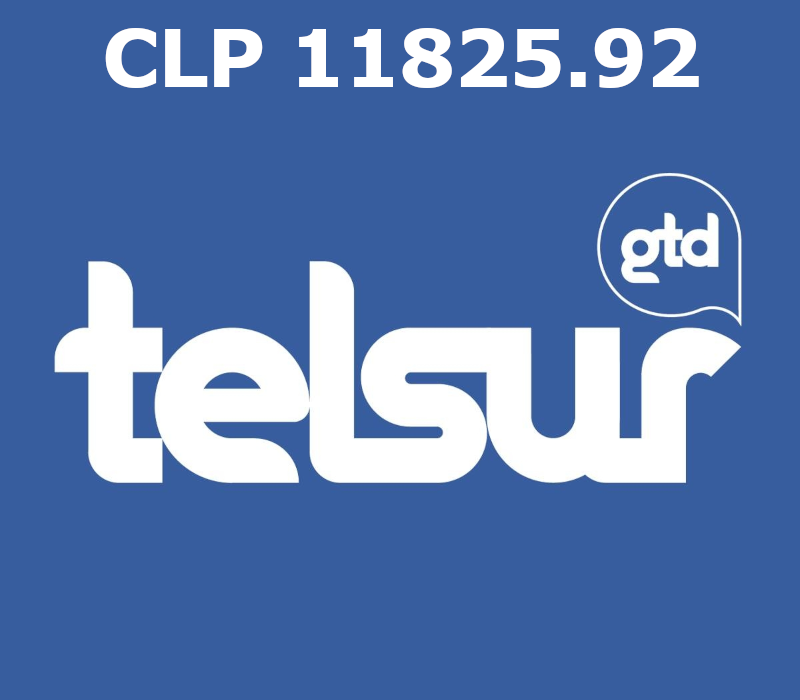 

Telsur 11825.92 CLP Mobile Top-up CL