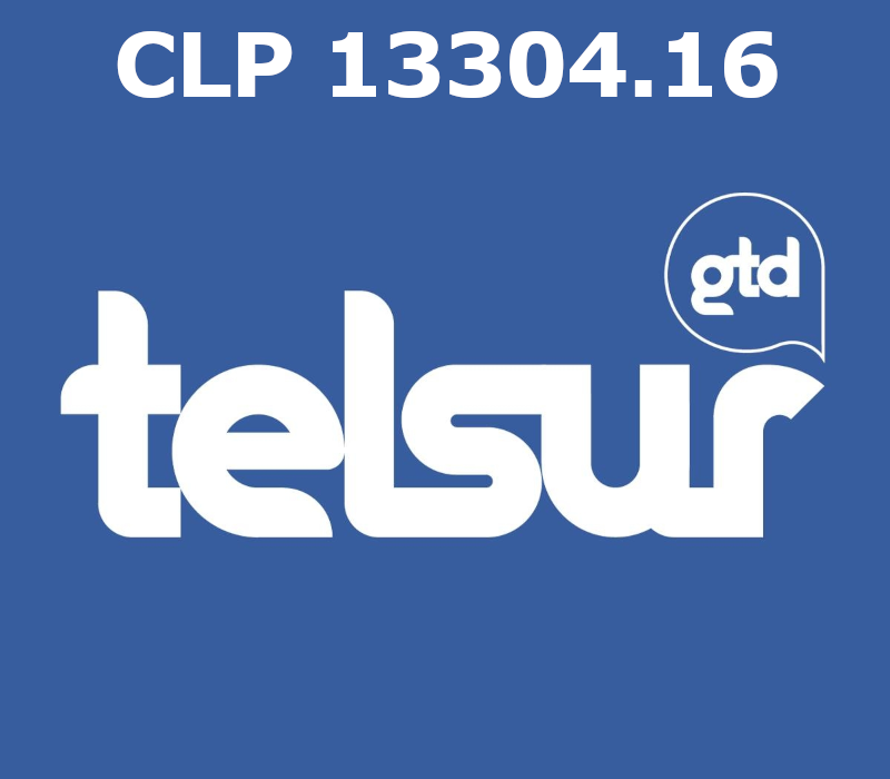 

Telsur 13304.16 CLP Mobile Top-up CL