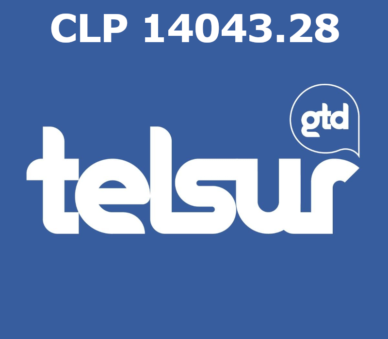 

Telsur 14043.28 CLP Mobile Top-up CL