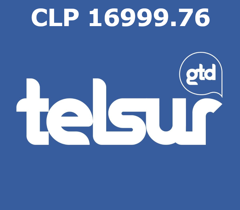 

Telsur 16999.76 CLP Mobile Top-up CL