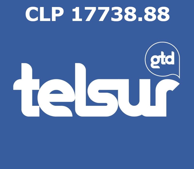 

Telsur 17738.88 CLP Mobile Top-up CL