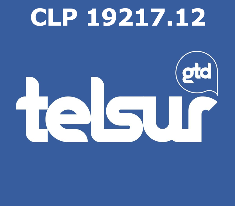 

Telsur 19217.12 CLP Mobile Top-up CL