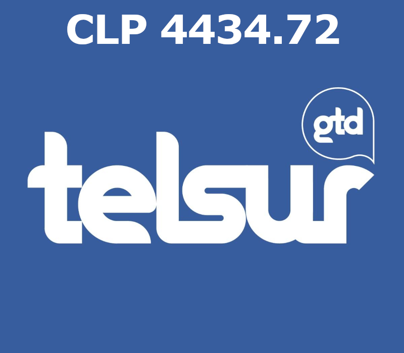 

Telsur 4434.72 CLP Mobile Top-up CL