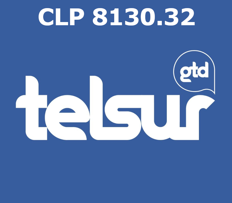 

Telsur 8130.32 CLP Mobile Top-up CL