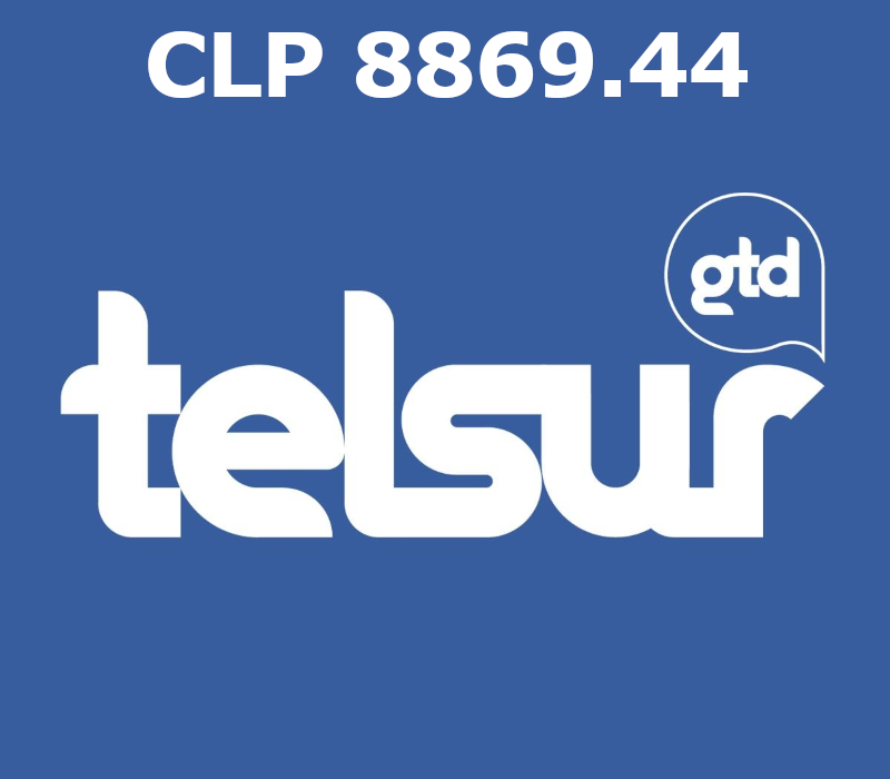 

Telsur 8869.44 CLP Mobile Top-up CL