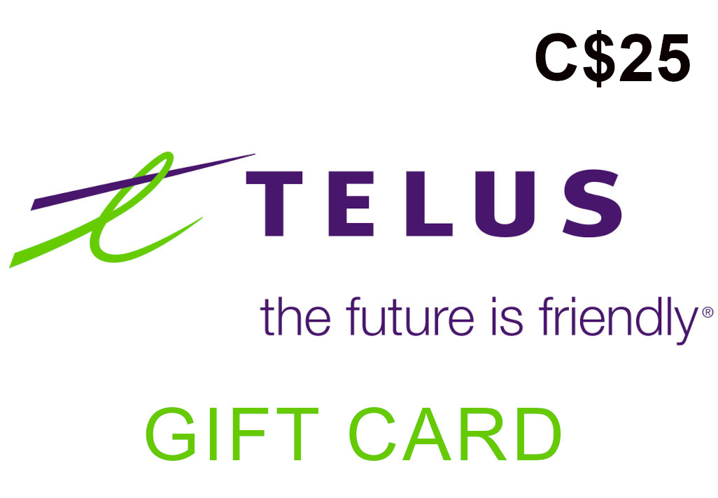 Telus Mobility C$25 Gift Card CA