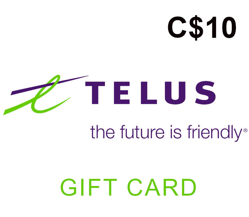 

Telus Mobility C$10 Gift Card CA