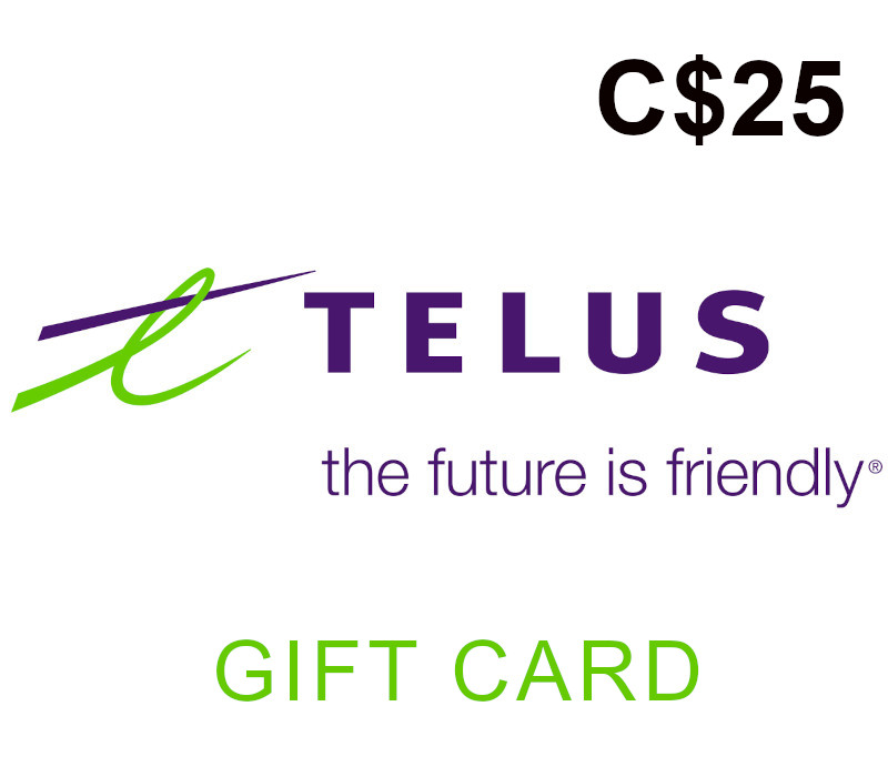 

Telus Mobility C$25 Gift Card CA