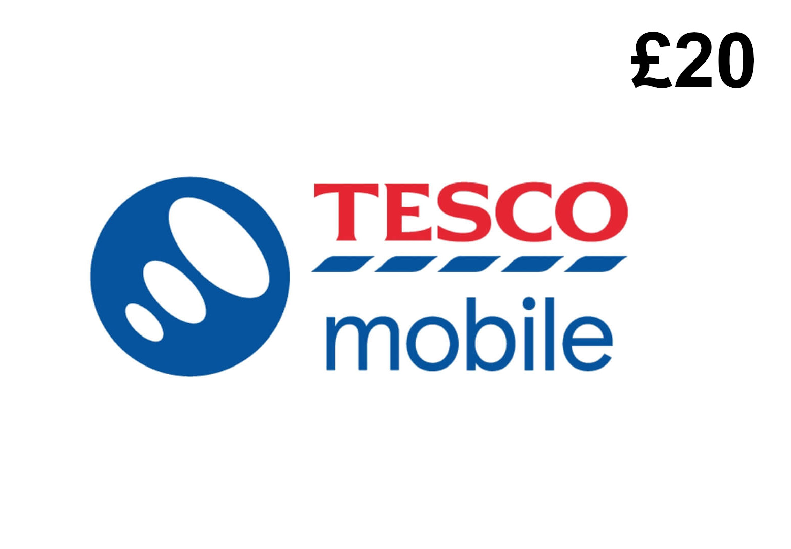Tesco Mobile PIN £20 Gift Card UK