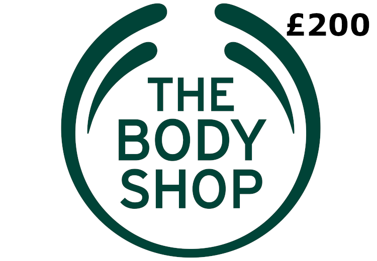 The Body Shop £200 Gift Card UK