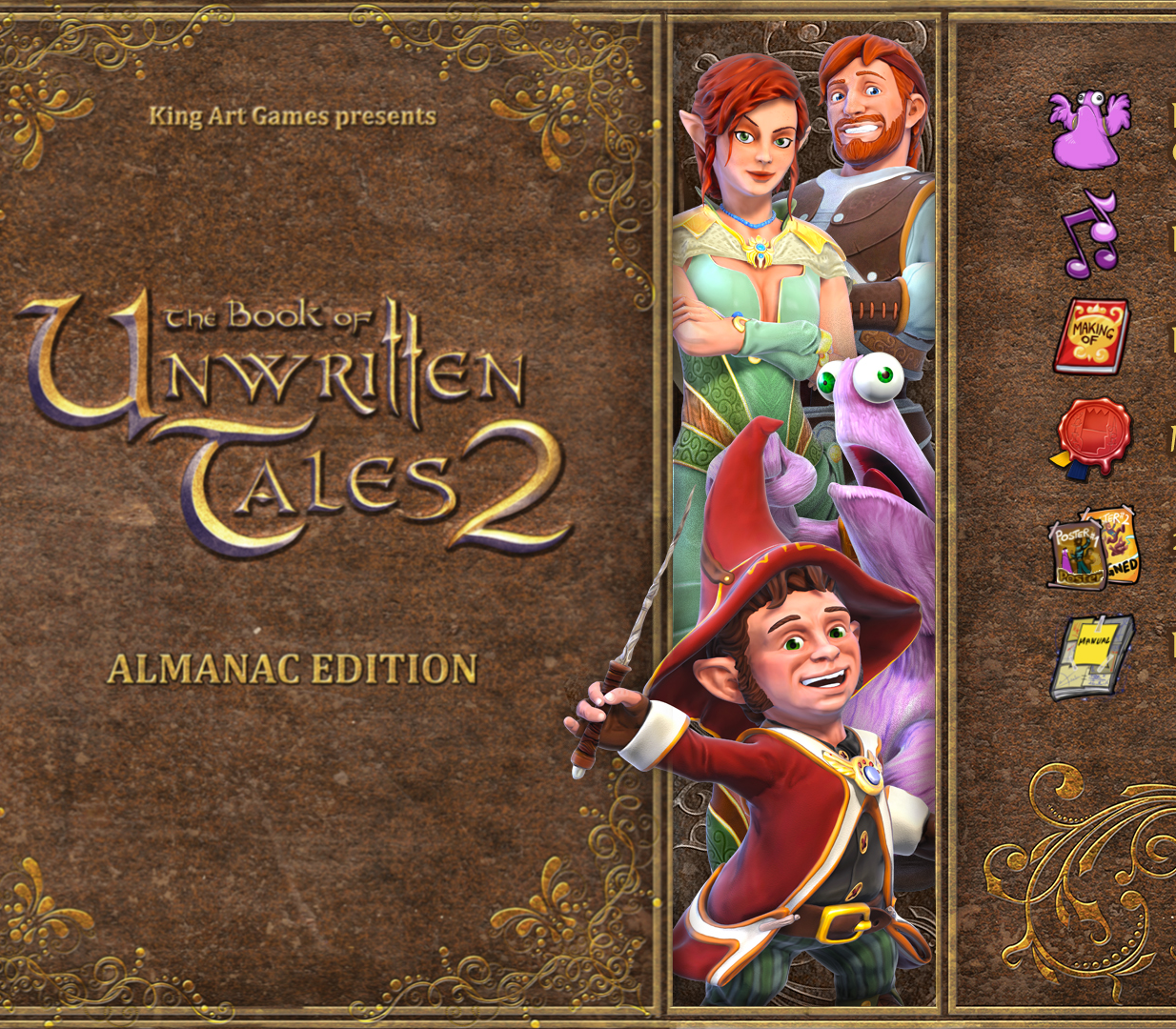 The Book of Unwritten Tales 2 - Almanac Edition Extras DLC Steam CD Key