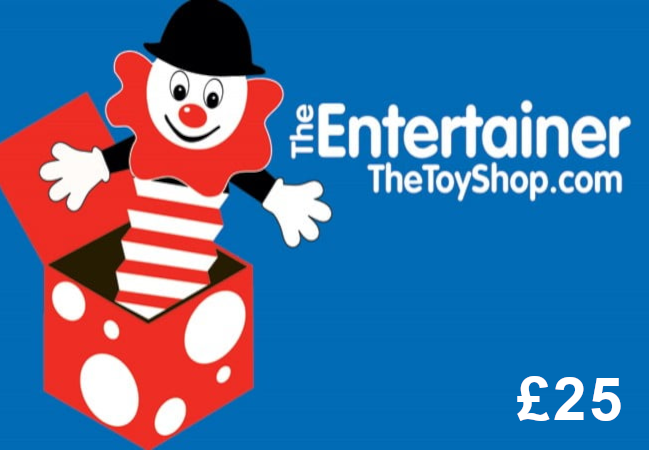 The Entertainer £25 Gift Card UK