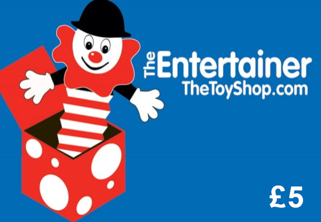 The Entertainer £5 Gift Card UK