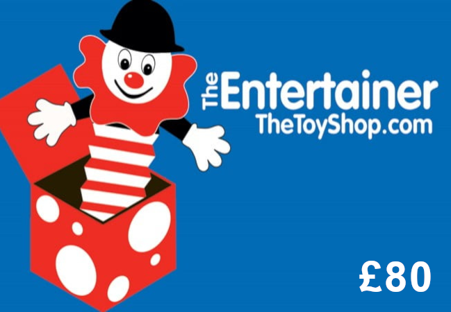 The Entertainer £80 Gift Card UK