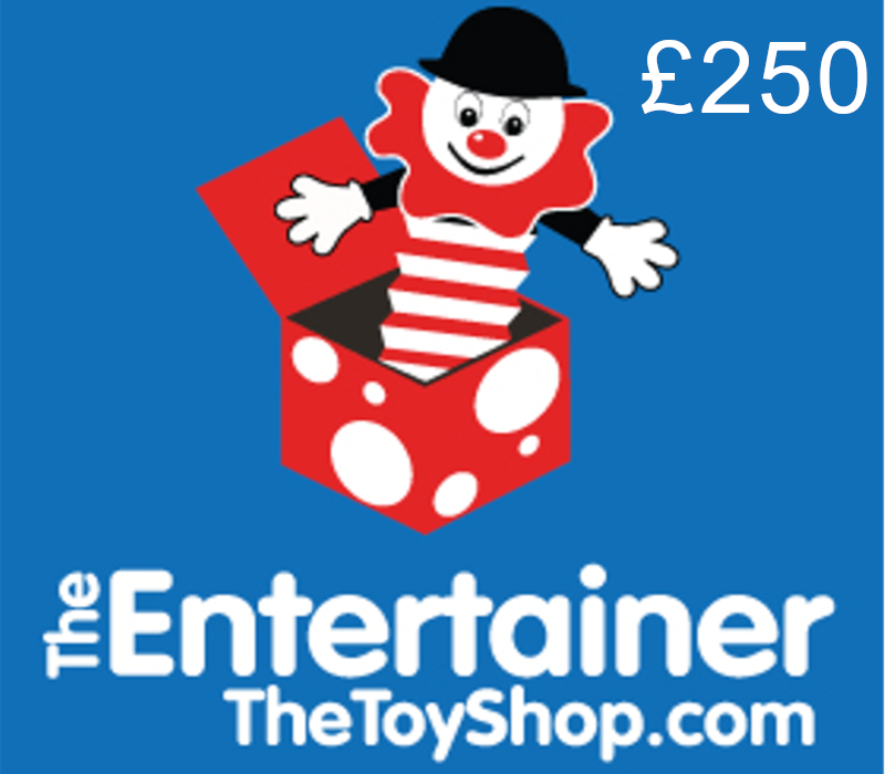 The Entertainer GBP 250 Gift Card UK