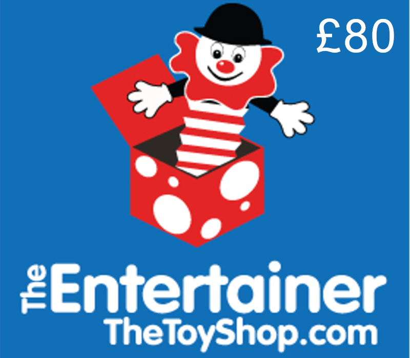 The Entertainer GBP 80 Gift Card UK